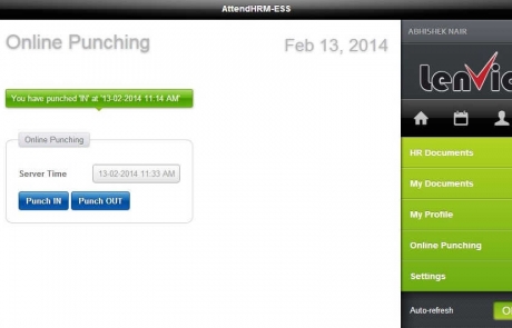 Online-Punching-ESS