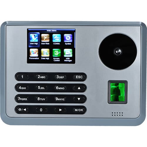 P160 - Palm Recognition, Multi-Biometric Time Attendance Terminal with Access Controls