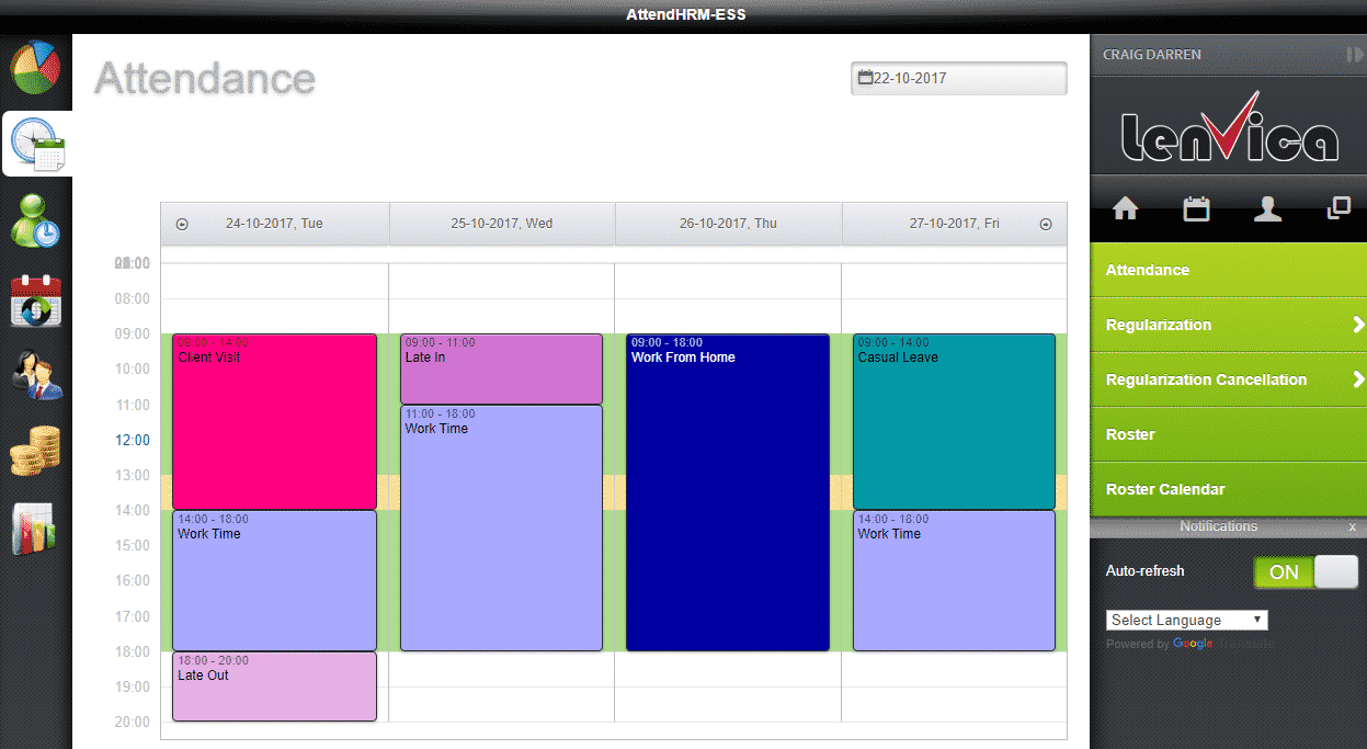 Attendance Details