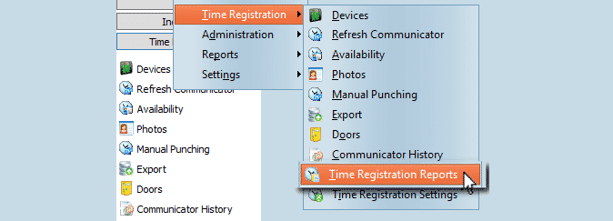 Time Registration Report 1