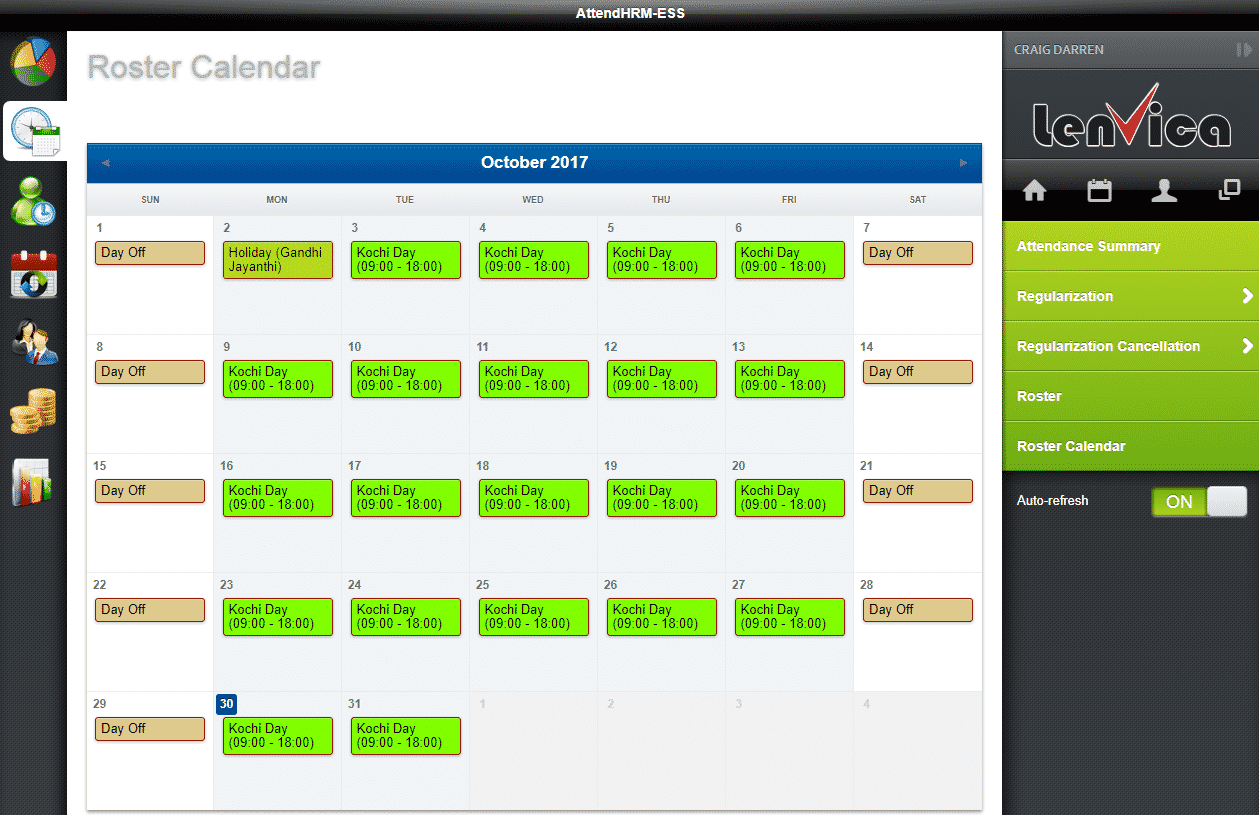 attendance-roster-calendar