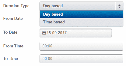 apply attendance regularization