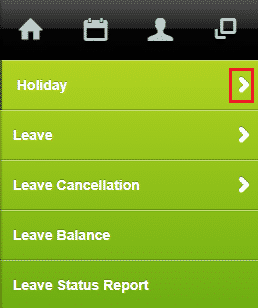 apply holiday leave