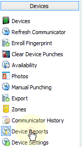 Device reports