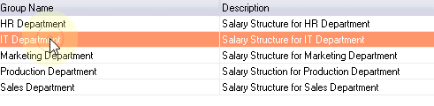 Pick Salary group