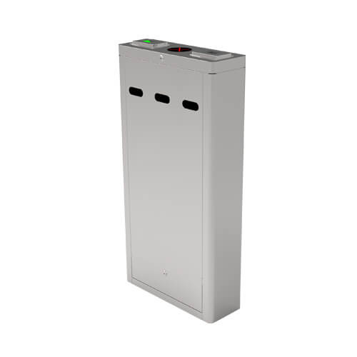 OP1211 - Additional lane infrared optical turnstile with controller and RFID reader