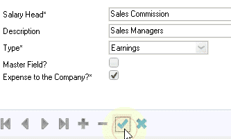 Earnings Salary Head