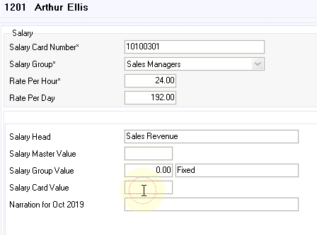 processing salary