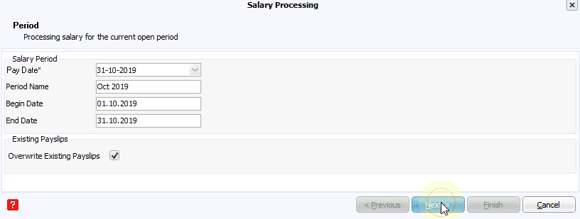 process payroll