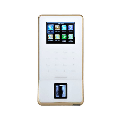 F22 - White Ultra-thin Fingerprint Time Attendance and Access Control Terminal
