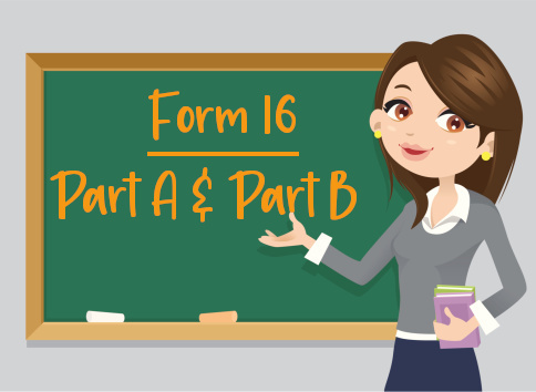 Income Tax India - Form 16 - Part A and Part B