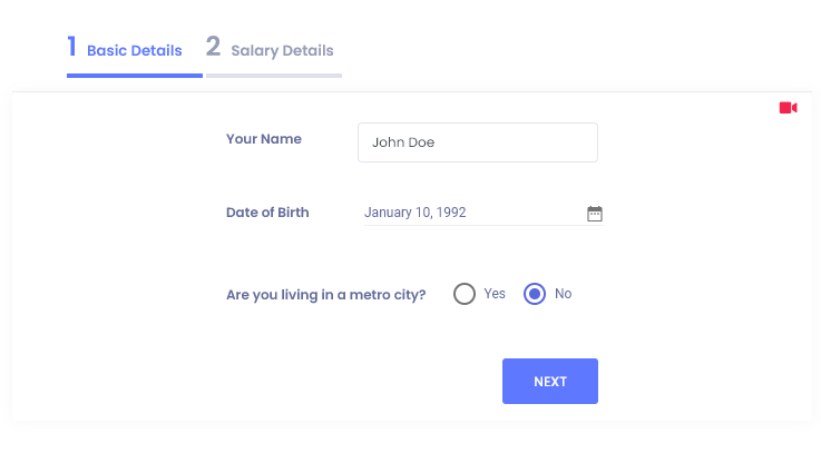 Basic details for Calculate income tax