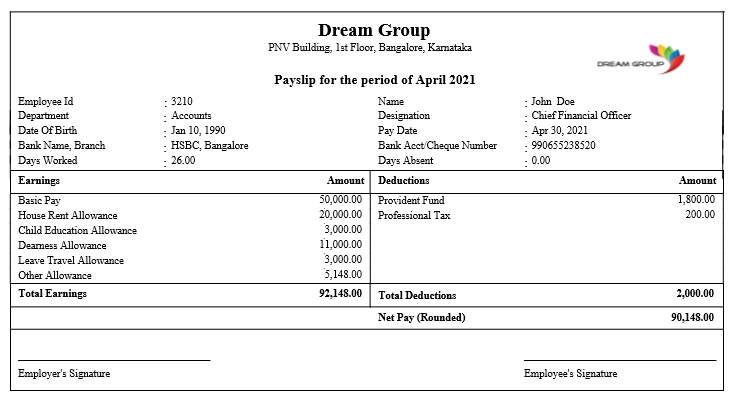 Payslip