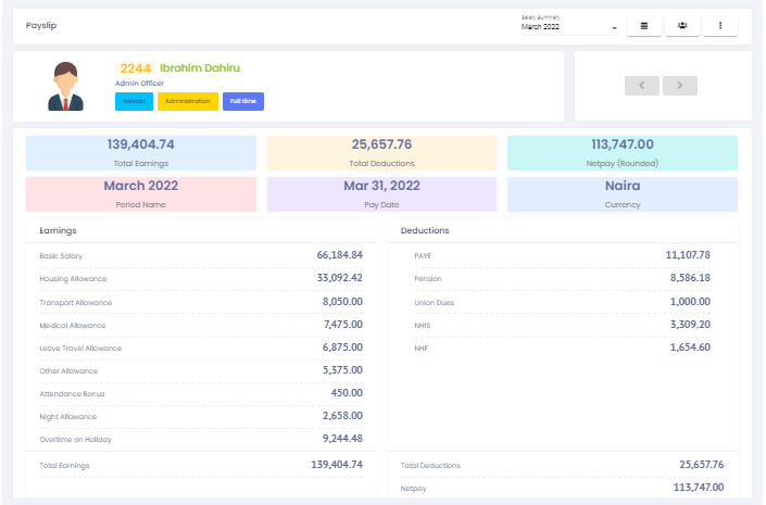 Payroll Software for Nigeria