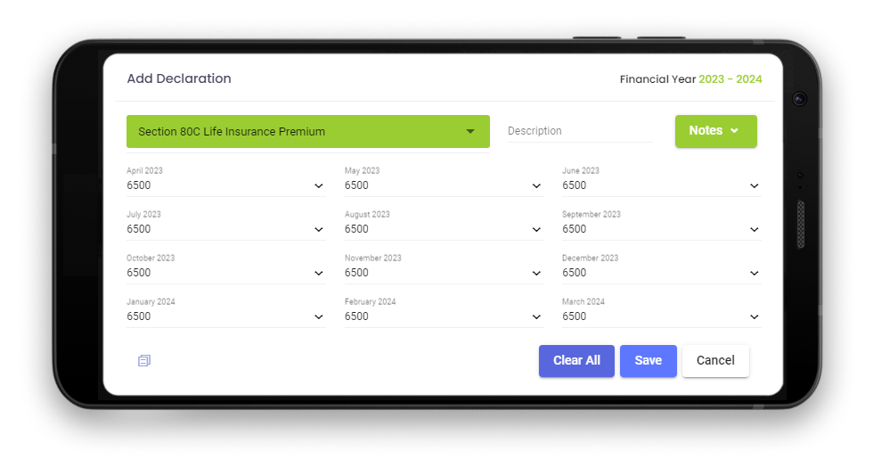 FHT2300L Calculate Taxable income Life Insurance