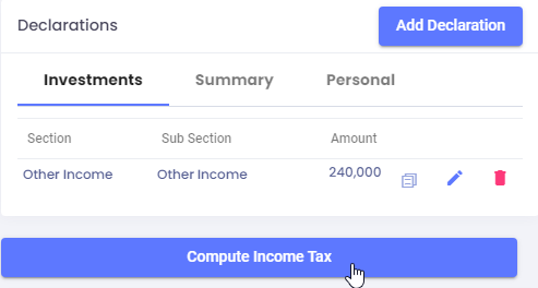 SBT2022S Declare Taxable Income