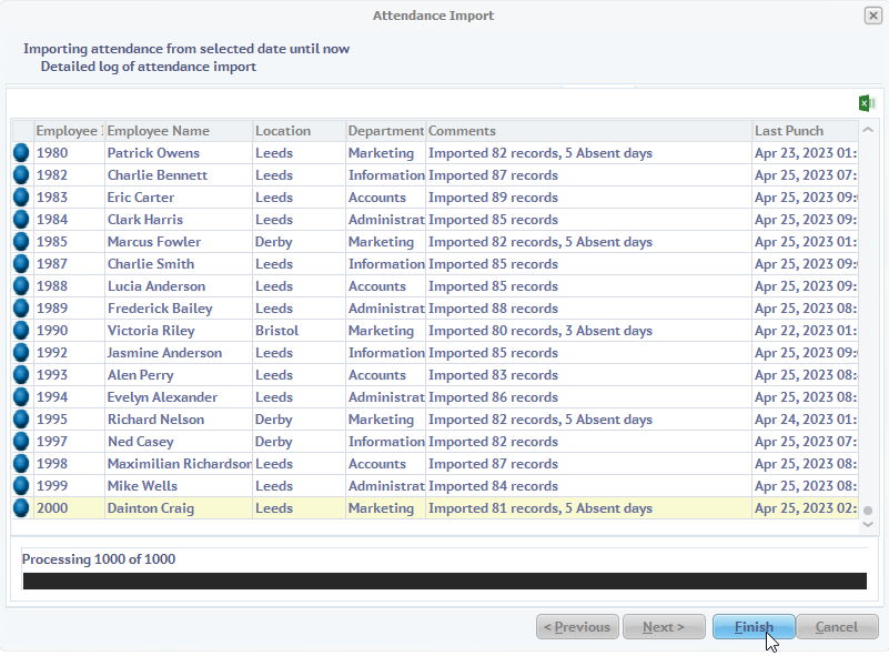 Different overtime rates for different days Re-import Attendance