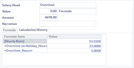 Overtime Sidebar Overtime Calculation