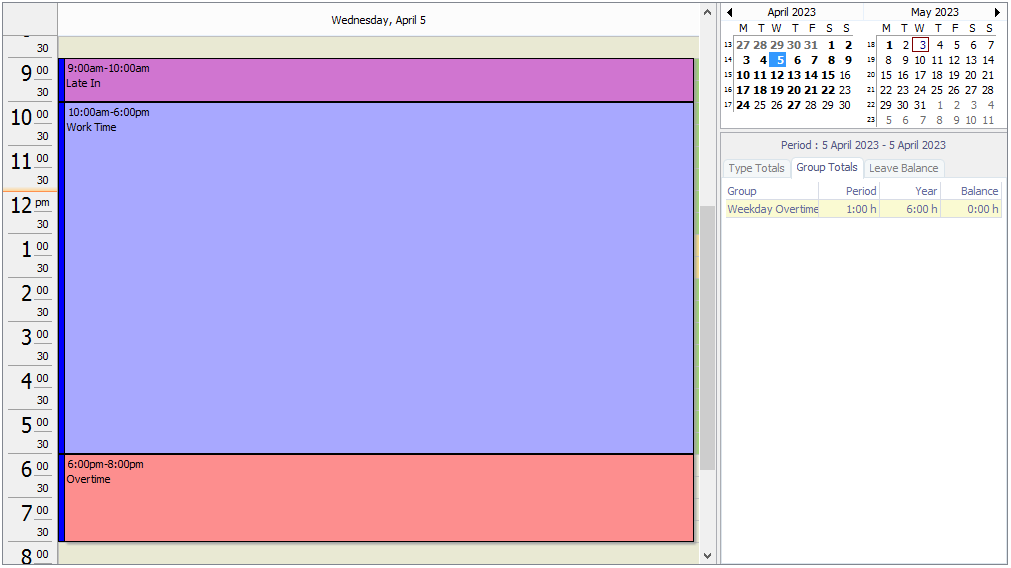 Overtime Pay Overtime and Late-in
